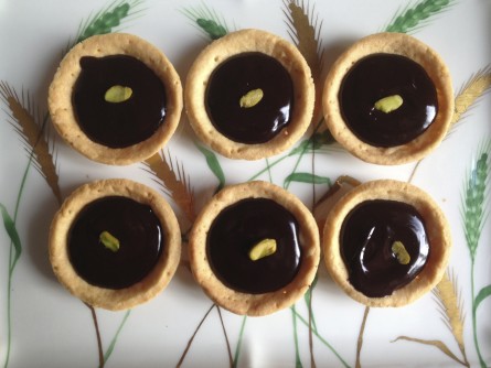 tartelettes au chocolat noir 