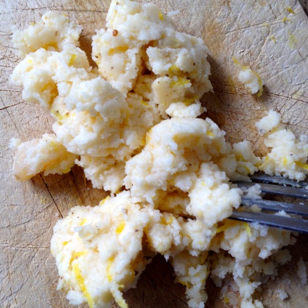 Beurre manié avec le zeste