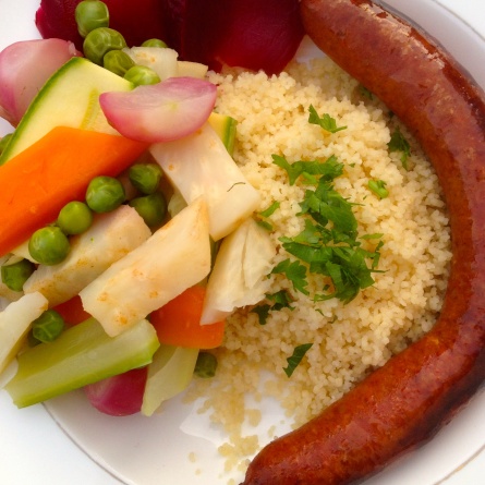 Couscous avec merguez